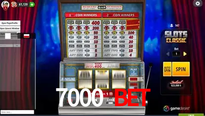 Descubra o Mundo do Cassino Online com 7000 bet